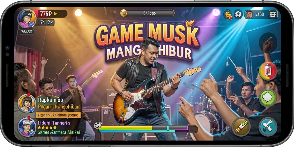 Screenshot utama 77RP menampilkan gameplay seru dan interaktif.
