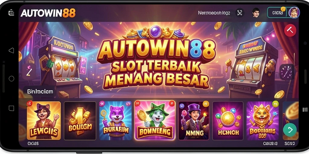 Screenshot AUTOWIN88 menampilkan gameplay Slot yang mendebarkan.