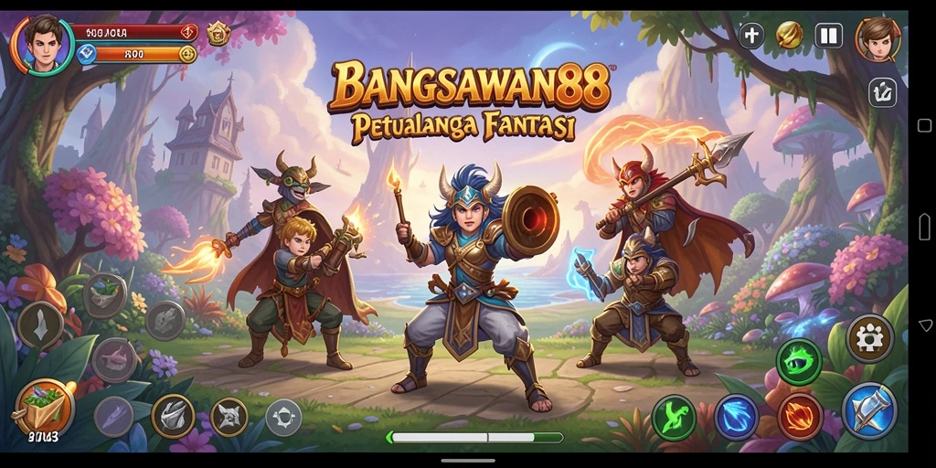 Gameplay petualangan seru BANGSAWAN88 dalam aksi.