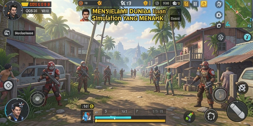 Screenshot BOS138 menampilkan momen seru dalam gameplay Simulation.