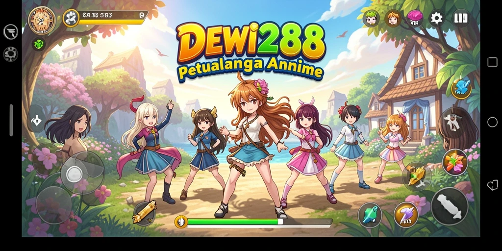 Gameplay DEWI288 yang seru dan penuh warna dalam dunia anime.