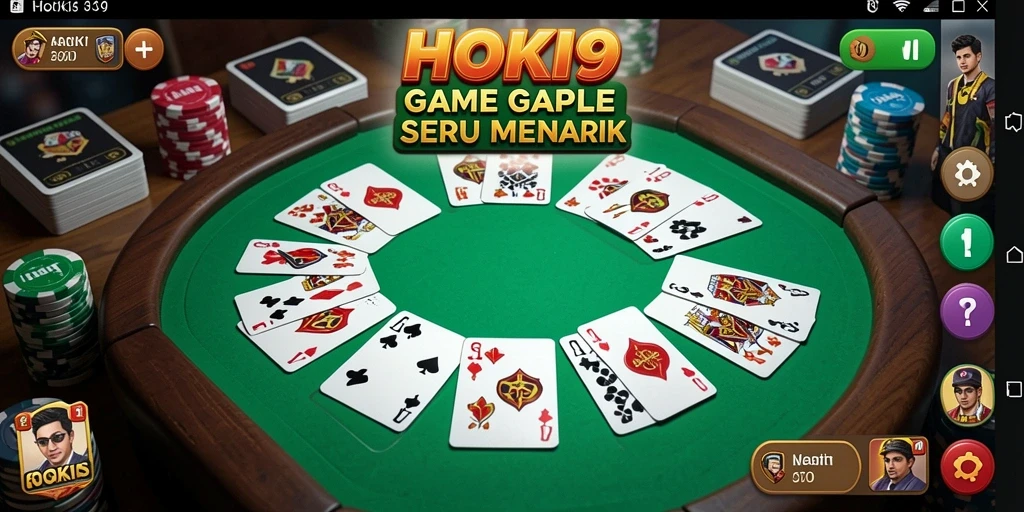 Tampilan gameplay HOKI9 yang menarik dan seru.