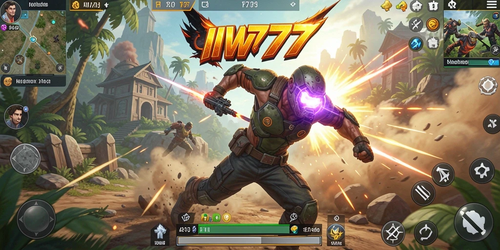 Tangkapan layar gameplay IW777 dengan aksi mendebarkan dan grafis menakjubkan.
