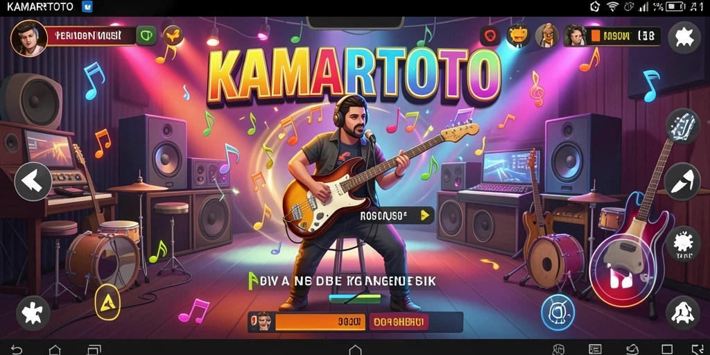 Screenshot gameplay KAMARTOTO yang menarik dan interaktif.
