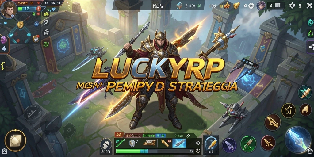 Screenshot LUCKYRP menampilkan pertempuran strategis yang intens.