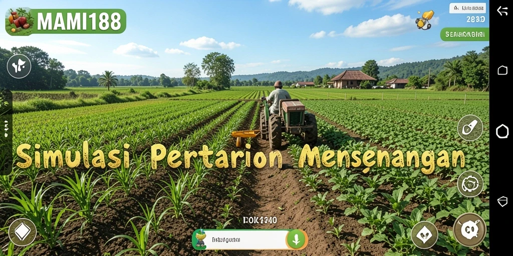 Gameplay menarik di MAMI188 dengan berbagai aktivitas pertanian.