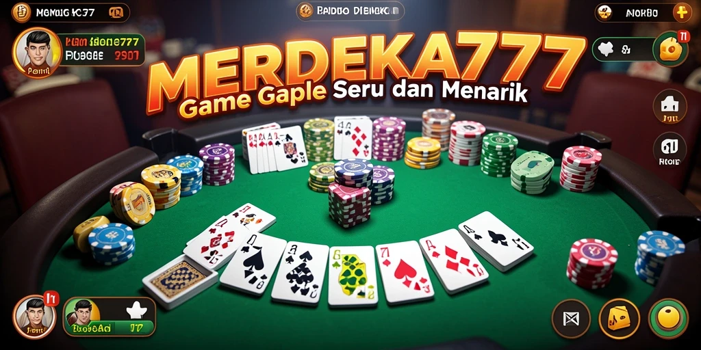 Tampilan gameplay <strong>MERDEKA777</strong> yang seru dan kompetitif.
