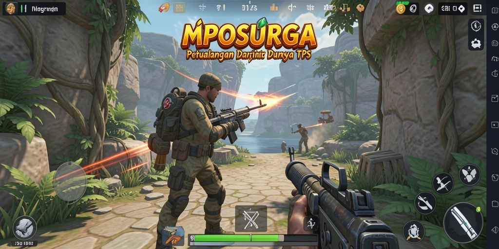 Tampilan gameplay seru dan mendebarkan dari MPOSURGA.