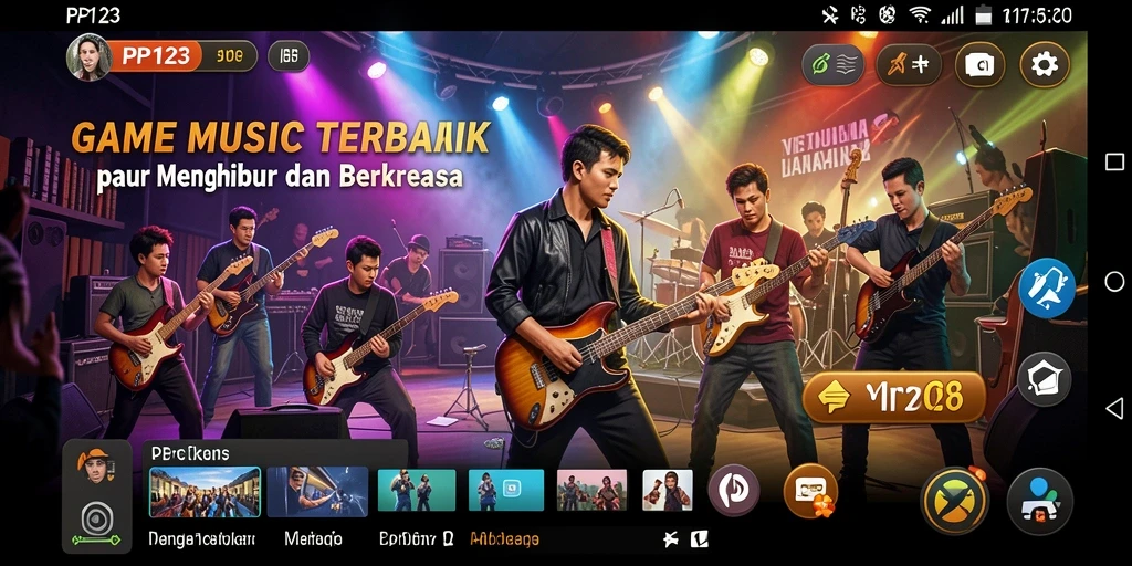 Tampilan gameplay PP123 yang seru dan interaktif.