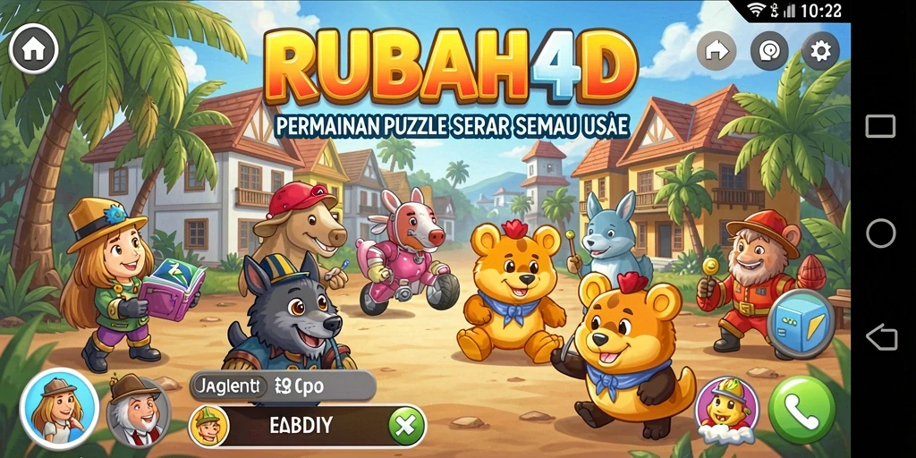 Tampilan gameplay RUBAH4D yang menarik dan penuh tantangan.