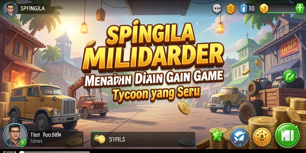 Tampilan gameplay SPINGILA yang menarik dan penuh tantangan.