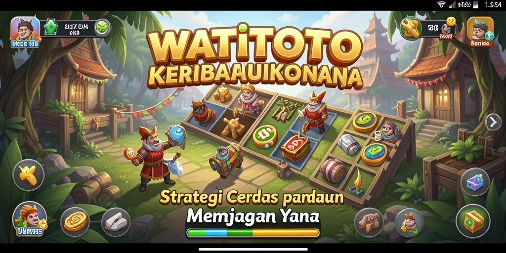 Gameplay menarik dari WATITOTO yang penuh strategi.